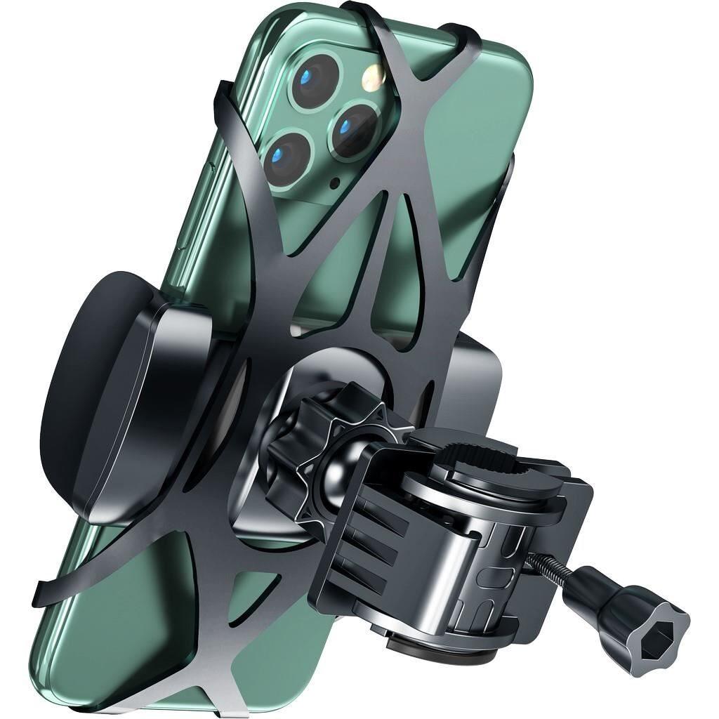 suport telefon pentru bicicleta negru inter tech mth 200 55 x 70 x 120 mmm 2