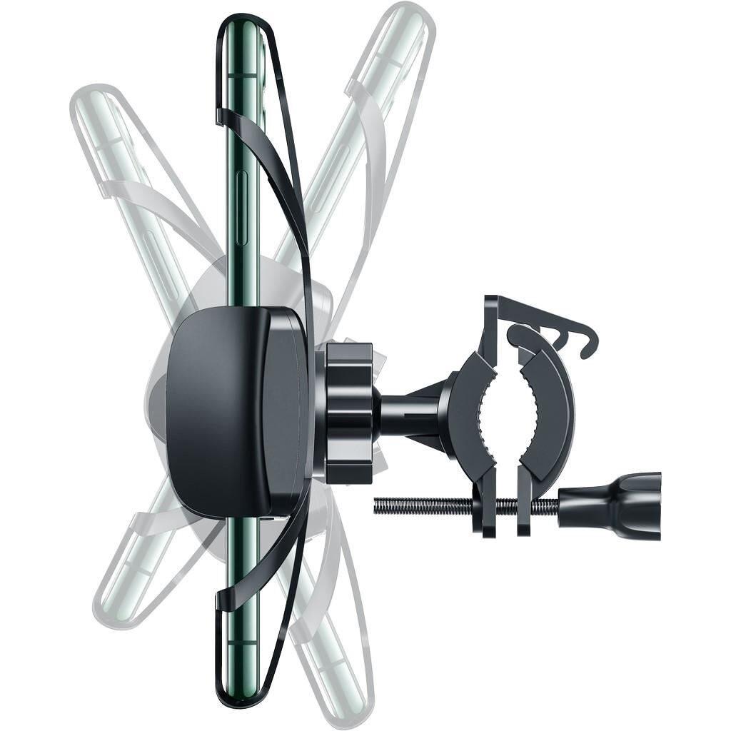 suport telefon pentru bicicleta negru inter tech mth 200 55 x 70 x 120 mmm 4