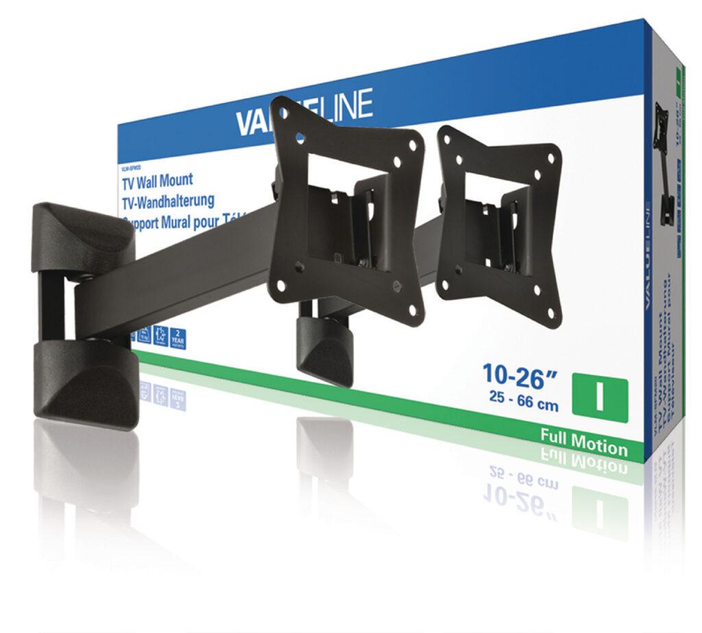 suport tv de fixare pe perete 10 26 25 66cm 15kg valueline 2 scaled