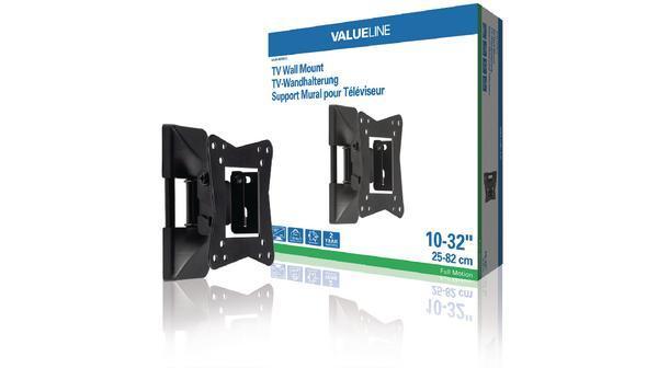 suport tv de fixare pe perete 10 32 25 82cm 30kg valueline 3