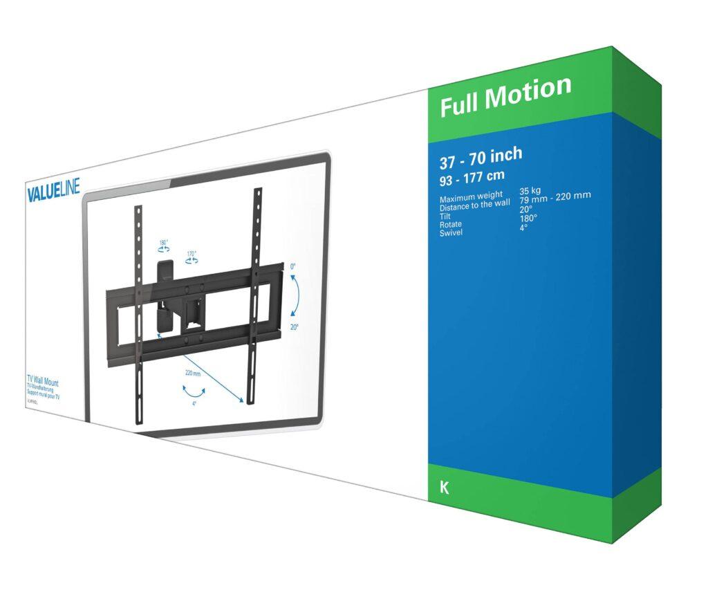suport tv de perete 37 70 35kg valueline 3 scaled
