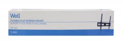 suport tv lcd inclinabil cu snur de perete 23 60 well 2