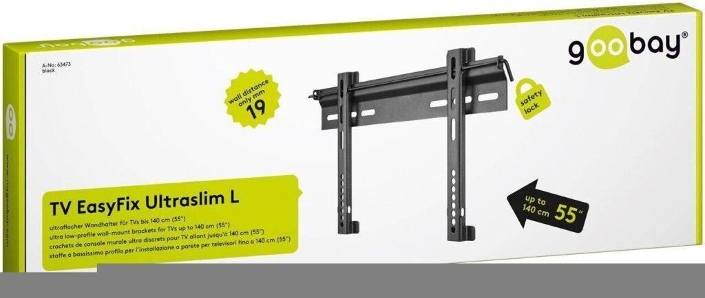 suport universal pentru lcd tv 23 58 inch 147cm max 45kg goobay 3