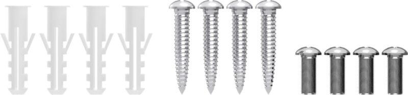 suporti difuzoare universal 2buc goobay pe perete regblabil 35kg alb 7