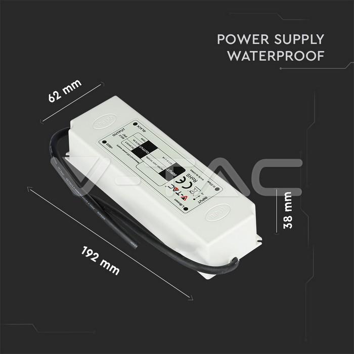 sursa alimentare banda led 12v 125a 150w ip67 v tac 2