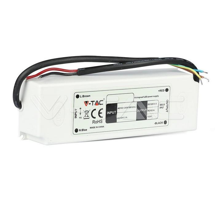 sursa alimentare banda led 12v 125a 150w ip67 v tac 8