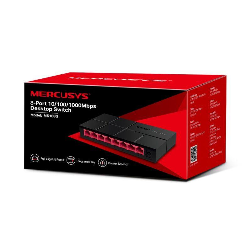 switch desktop 8 porturi 10 100 1000 mbps mercusys ms108g 3