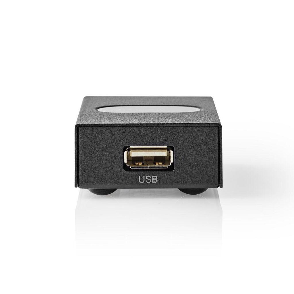 switch usb 2 porturi negru nedis 2