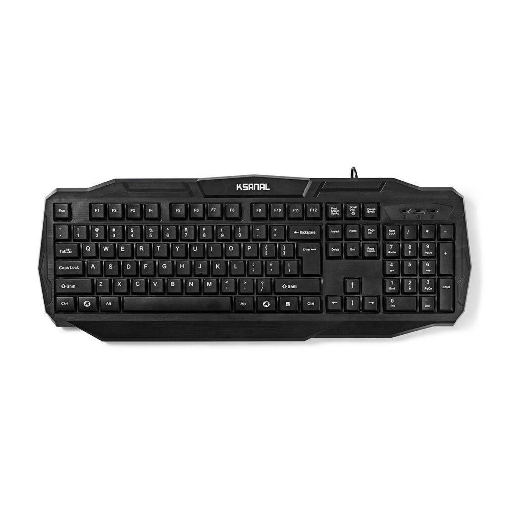 tastatura gaming cu fir usb 20 us international negru nedis 5