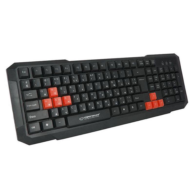 tastatura gaming rosu aspis esperanza