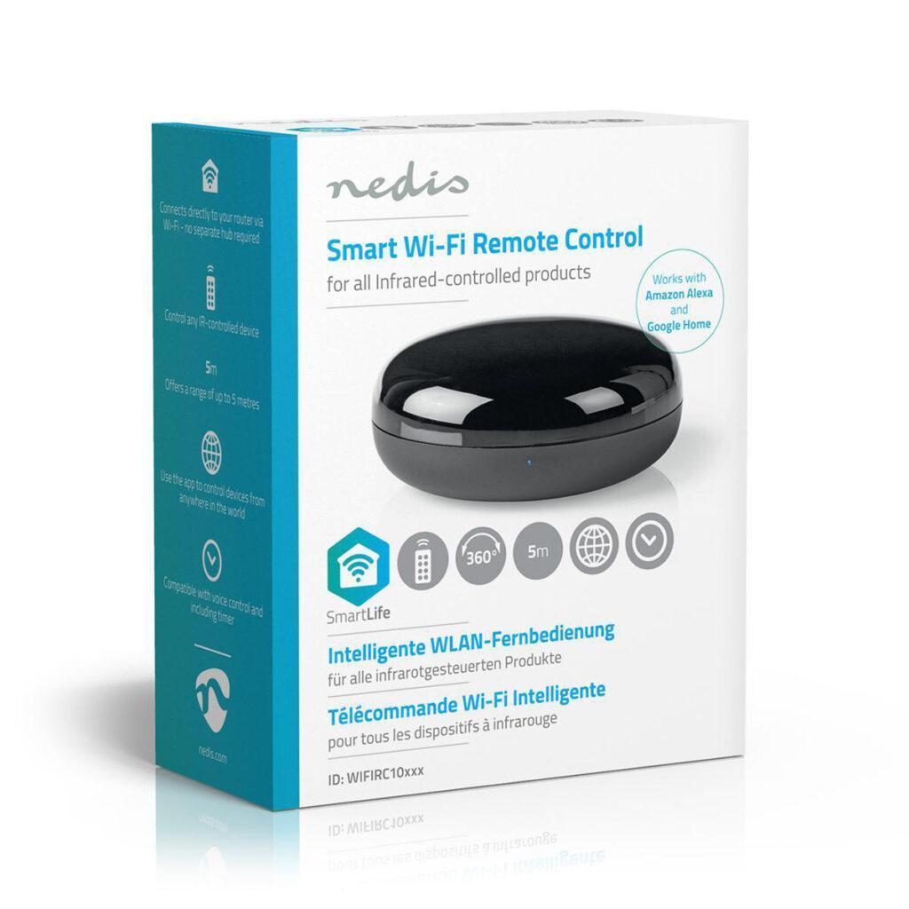 telecomanda universala inteligenta wifi infrarosu nedis wifirc10bk 10