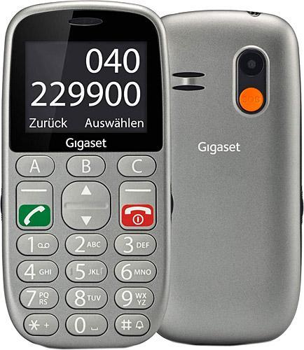 telefon mobil gigaset gl390 cu butoane mari argintiu 10