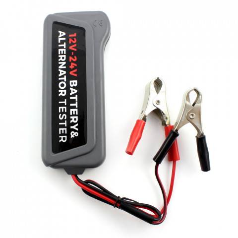 tester de alternator si baterie auto camion 12v si 24v carguard 2