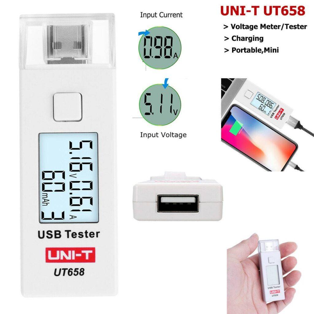 tester usb ut658 uni t 5