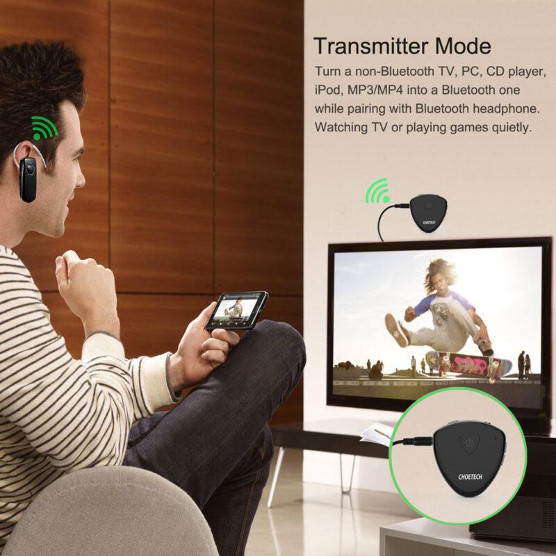 transmitator si receptor bluetooth choetech bh 002 6