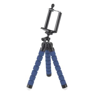 trepied pentru telefon camera albastru krugermatz