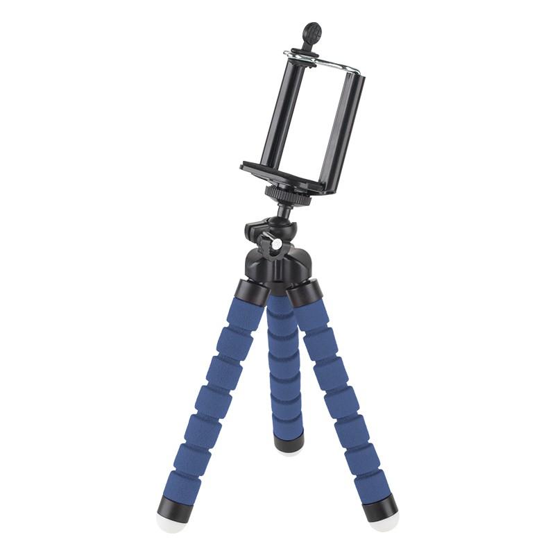 trepied pentru telefon camera albastru krugermatz