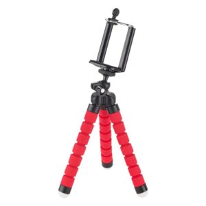 trepied pentru telefon camera rosu krugermatz