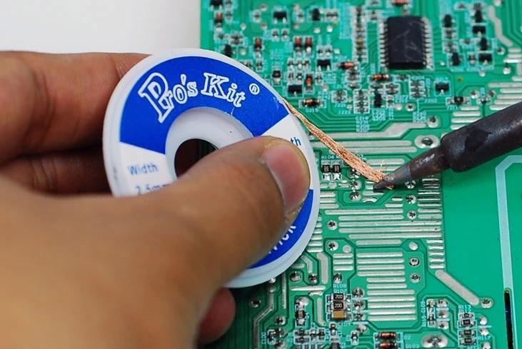 tresa absorbanta de decositorit 25 mm x 25 m albastru proskit 1