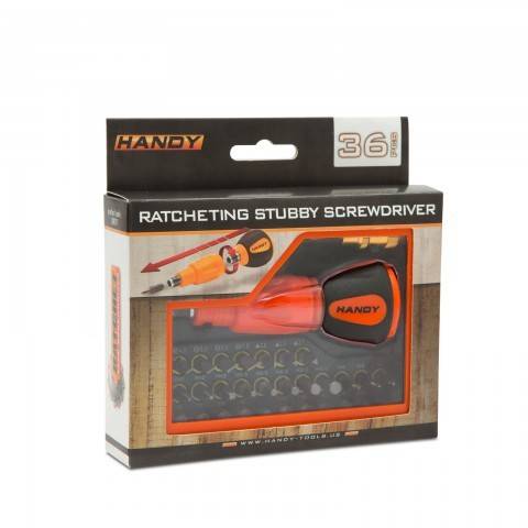 trusa de surubelnite mini cu clichet 36 piese handy 6
