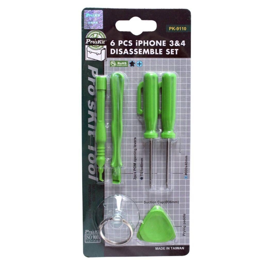 trusa scule pentru service iphone proskit 1