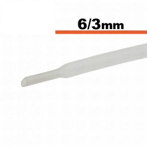 tub termocontractibil transparent 6mm 3mm 05m