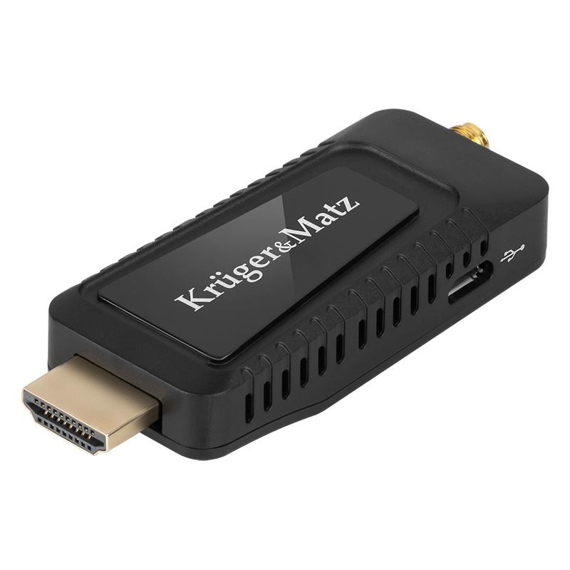 tuner dvb t2 hevc h265 hdmi krugermatz km9999 4
