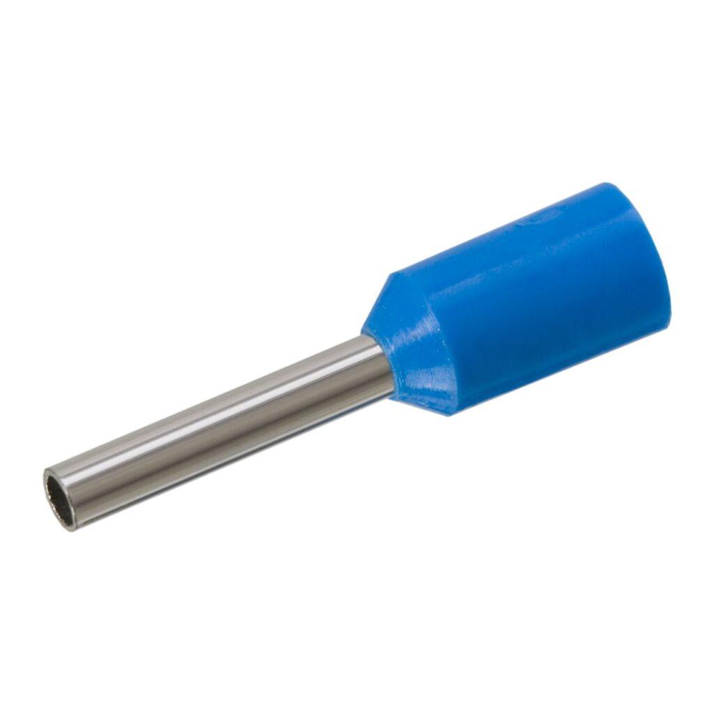 varf terminal cablu de 25 mm albastru