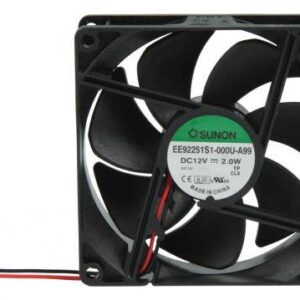 ventilator 12v 92x92x25mm sunon 2800rpm 49cfm 34dba
