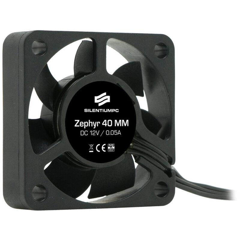 ventilator 40mm zephyr 40 spc010 40 x 40 x 10 mm 4000rpm silentium pc 1