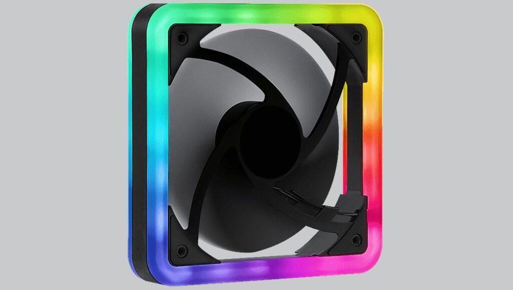 ventilator aerocool edge14 120mm argb 12led anti vibratii 1200rpm 4