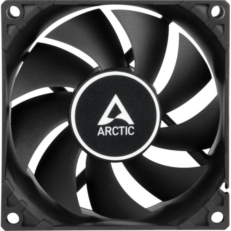 ventilator arctic ac f8 pwm pst 300 2000rpm 4 pin 80x80x25mm negru 1