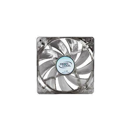 ventilator deepcool xfan 80l b clear 80mm 1800rpm iluminare albastra dp xf80lb 1