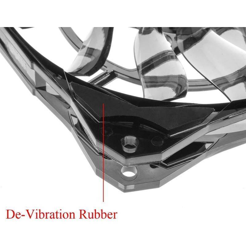 ventilator id cooling no 12015 120mm pwm fan 12v 4