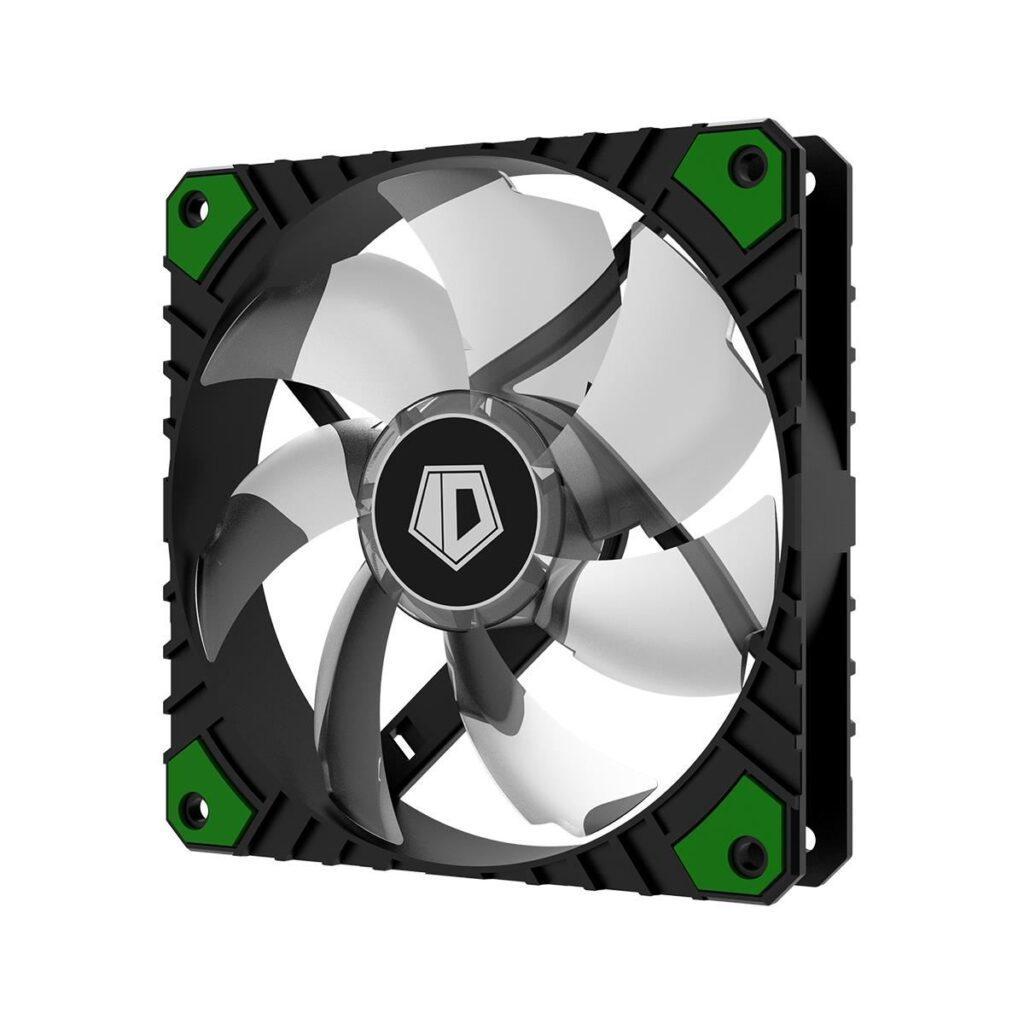 ventilator id cooling wf 12025 xt iluminare verde 120mm 2