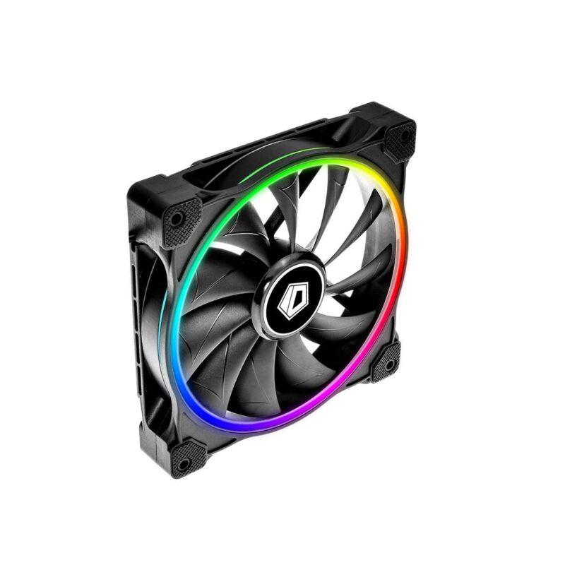 ventilator id cooling zf 14025 140mm rgb anti vibratii 800 1600rpm 2