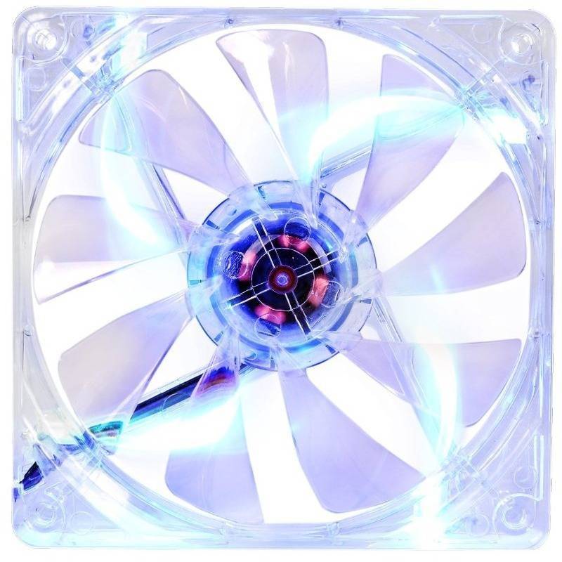 ventilator pure s 12 led 120mm led blue 12v
