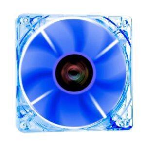 ventilator riotoro cross x clear classic 120mm iluminare albastra