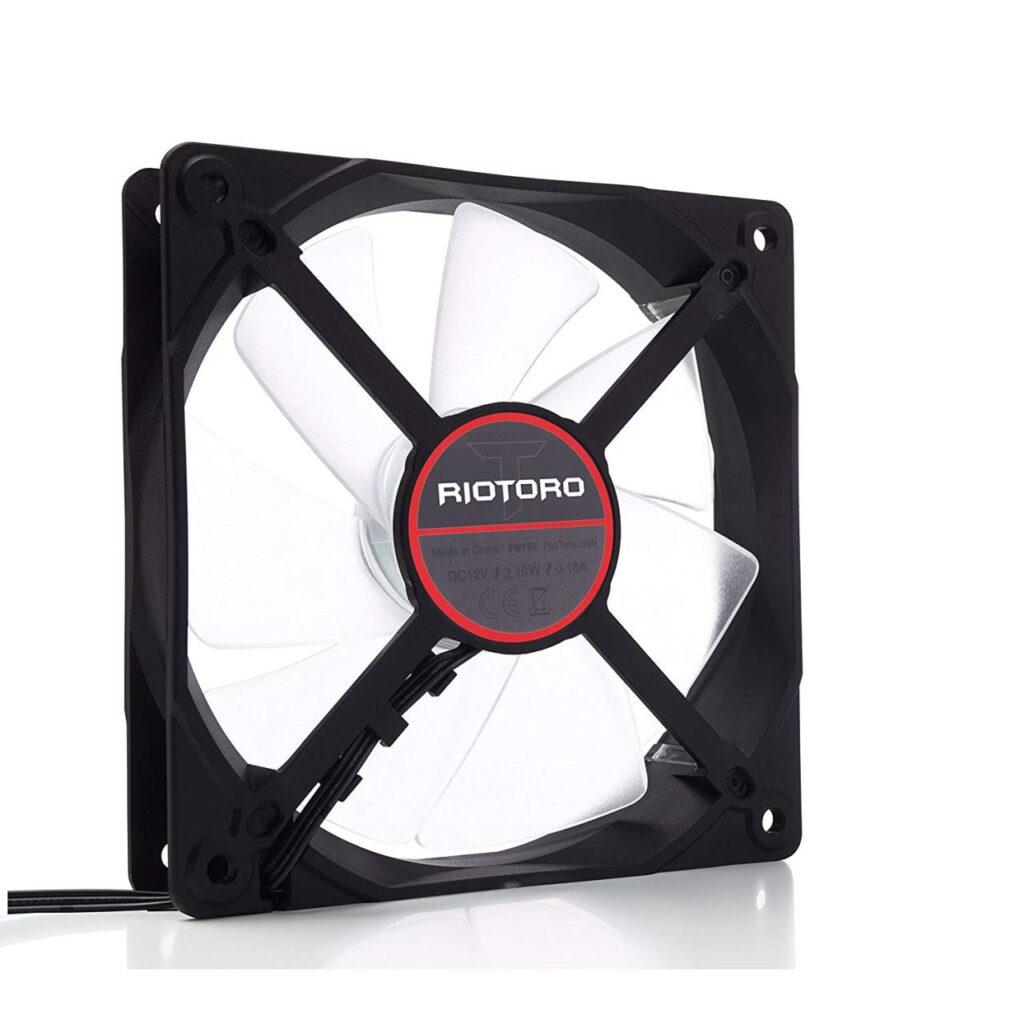 ventilator riotoro performance edition 120mm iluminare rosie 2