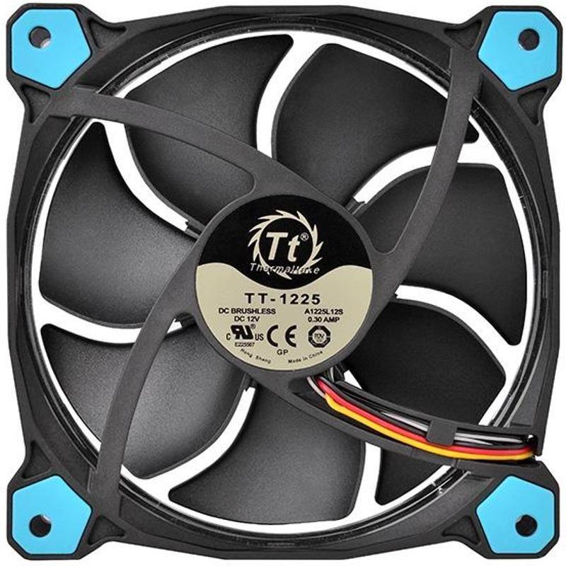 ventilator thermaltake riing 12 high static pressure 120mm cu iluminare albastra 1