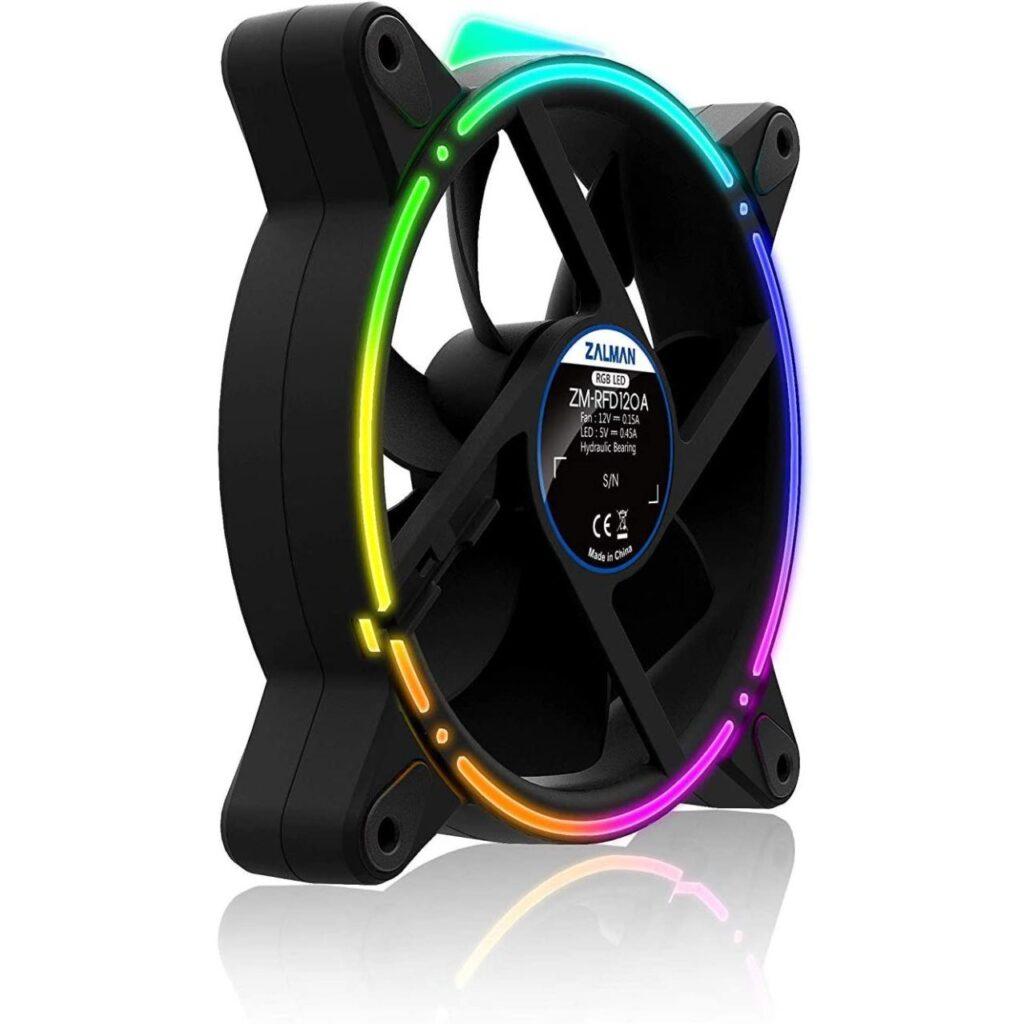 ventilator zalman rfd120 120mm iluminare rgb 1
