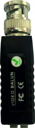 video balun hd prin utp ftp bnc 2 pini terminali cu clip pentru cablu well 2