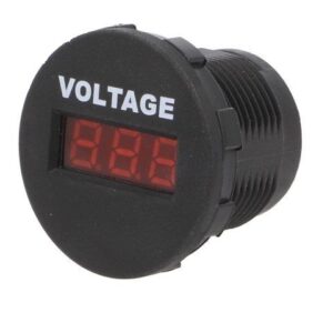 voltmetru 6 33vdc negru rosu sci a25 1 bb3 r