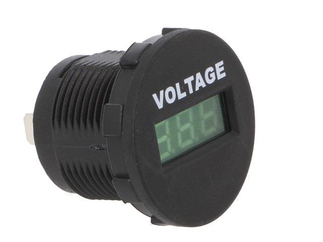 voltmetru 6 33vdc negru verde sci a25 1 bb3 g