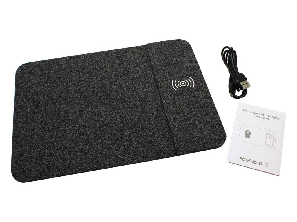 wireless charging mouse pad qi drl44113