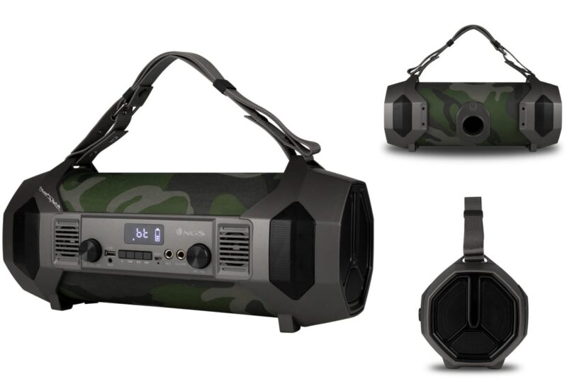 Boxa Portabila Ngs Street Force Bluetooth Usb Aux 150w