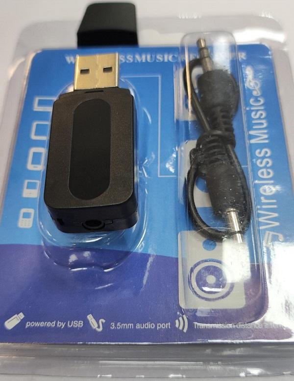adaptor convertor audio bluetooth wireless21 edr usb cu 35 mm jack 1