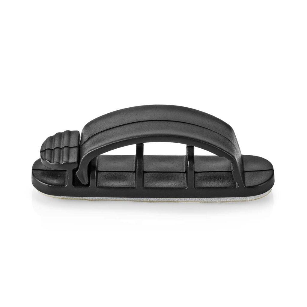 Cablu de management cu Clip Blocat 3buc 3 sloturi cablu max 7.5 mm negru Nedis 6 cablu de management cu clip blocat 3buc 3 sloturi cablu max 75 mm negru nedis 6