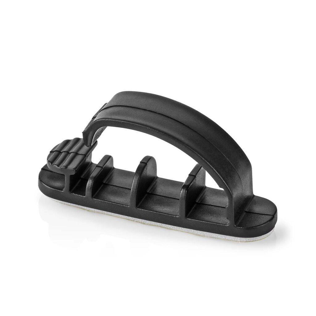 Cablu de management cu Clip Blocat 3buc 3 sloturi cablu max 7.5 mm negru Nedis 8 cablu de management cu clip blocat 3buc 3 sloturi cablu max 75 mm negru nedis 8
