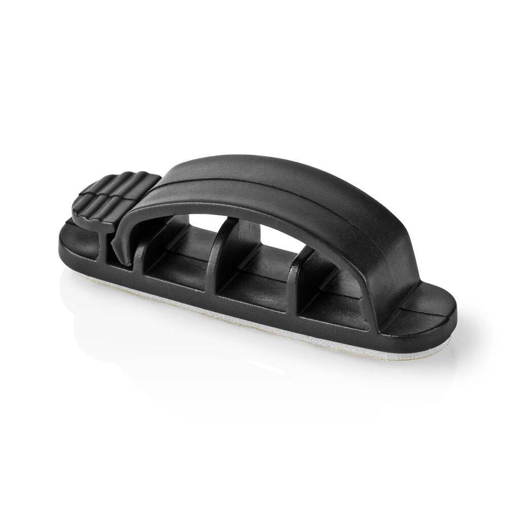 Cablu de management cu Clip Blocat 3buc 3 sloturi cablu max 7.5 mm negru Nedis 9 cablu de management cu clip blocat 3buc 3 sloturi cablu max 75 mm negru nedis 9